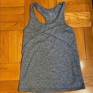 Oiselle blue heather tank top. Size 08